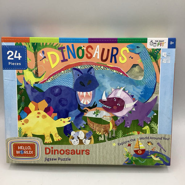 Hello, World! 24pc Dinosaurs Jigsaw Puzzle