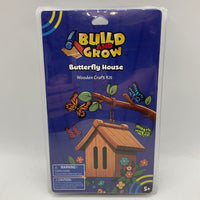 Lowes Build and Grow Wood Butterfly House Kit NEW