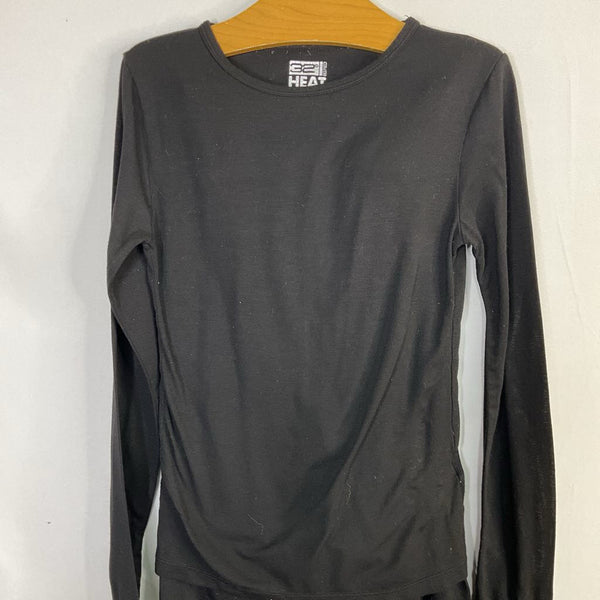 Size 8-10 (M): 32 Degree Heat Black Base Layer Set