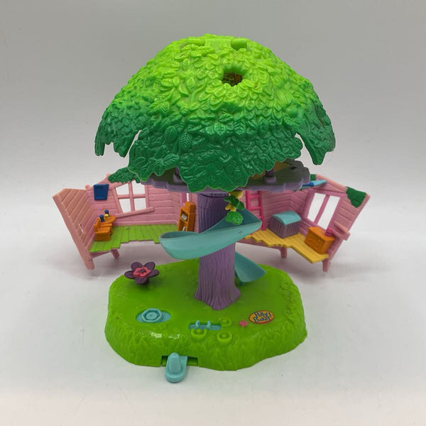 Polly Pocket Jungle Pets Tree House AS IS