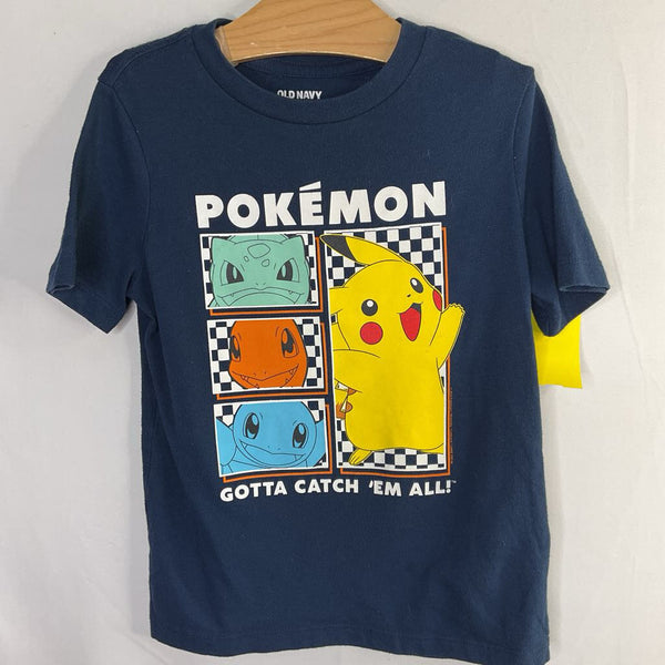 Size 6-7: Old Navy Blue Pokemon T-Shirt