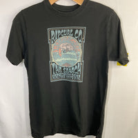 Size 10: Ripcurl Black Skeleton Surfing T-Shirt