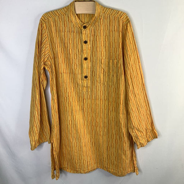 Size 4-6: Fabindia Orange Long Sleeve Kurta