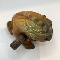 Wooden Croaking Frog Instrument