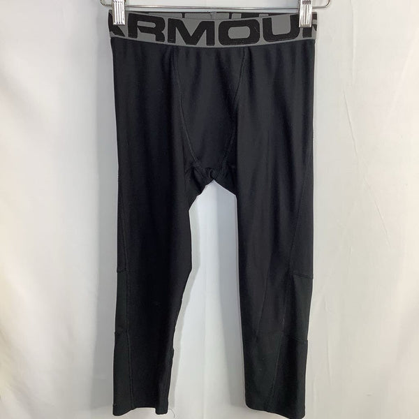 Size 10-12: Under Armour Black Compression Leggings