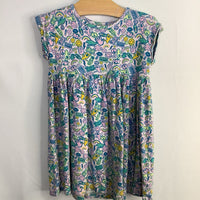 Size 4: Piccolina Purple/Multi Graffitti Dress