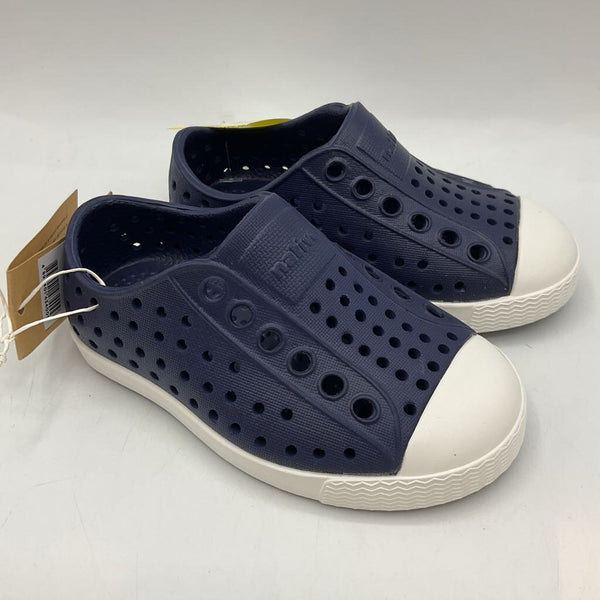Size 9: Native Blue Perforated Slip-On Shoes NEW w/ Tags
