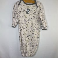 Start 0-6m: Starting Gray/Tan Woodland Critter Nighty