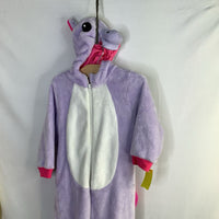 Size 4-5: Purple Unicorn 1pc Costume