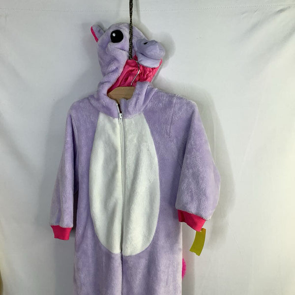 Size 4-5: Purple Unicorn 1pc Costume