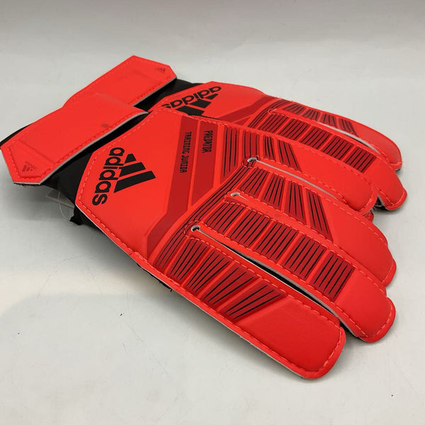 Size OS Youth: Adidas Black/Red Goalkeeper Training Gloves NEW