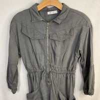 Size 10: Zara Gray Drawstring Jumpsuit