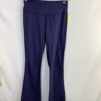 Size 8 (130): Hanna Andersson Navy Athletic Flare Leggings