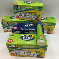 Power Pen Math/Sight Words Set AS IS