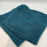 Comfy Cubs 3pc Blue Muslin Burp Cloths
