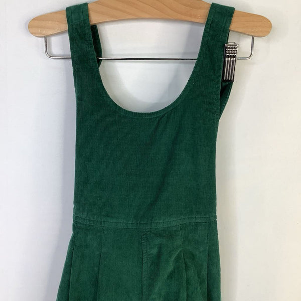Size 5 (110): Hanna Andersson Green Corduroy Overalls