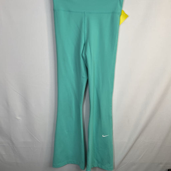 Size 10-12: Nike Blue Dri-Fit Flare Leggings