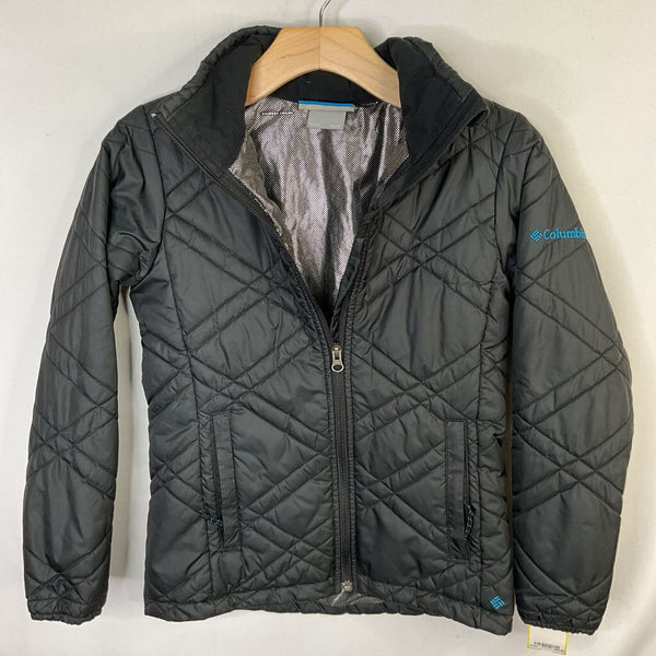 Size 10: Columbia Black Omni Heat Puffer Coat