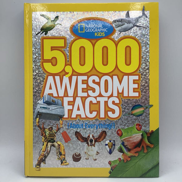 Nat Geo Kids: 5,000 Awesome Facts (hardcover)