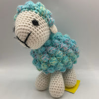Blue/White Lamb Plush