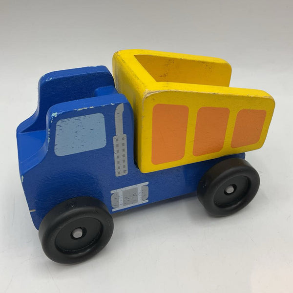 Melissa & Doug Wooden Dump Truck