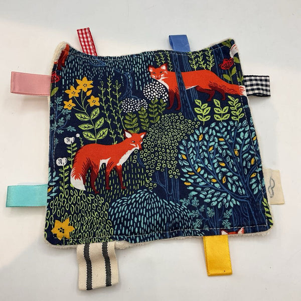 Blue/Multi Fox Crinkle