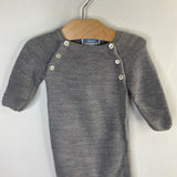 Size 1m: Jacadi Gray Merino Wool Romper (retails $135)