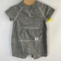 Size 0-3m: Gap Gray Knit Shorty Romper