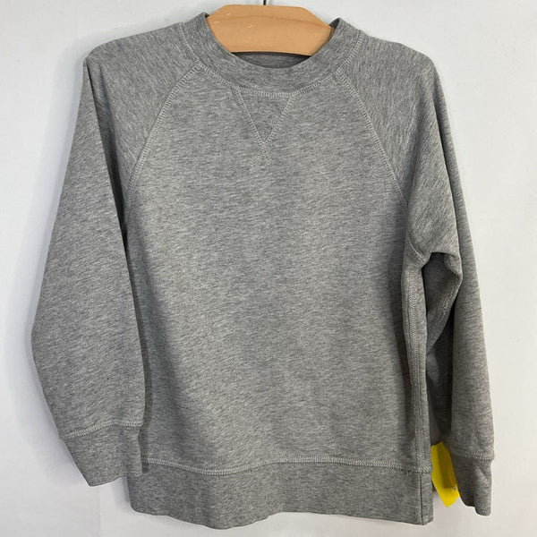 Size 5 (110): Hanna Andersson Heathered Gray Sweatshirt