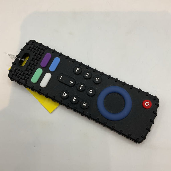Silicone Black Remote Teether
