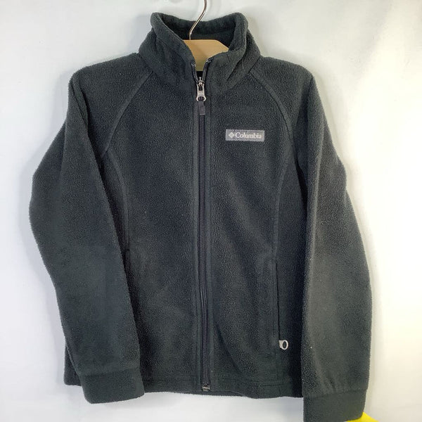 Size 6-7: Columbia Black Fleece Zip Coat