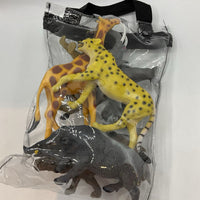 Bag of Jungle Animals Figurines