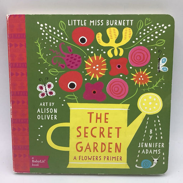 The Secret Garden: A Flowers Primer (board book)