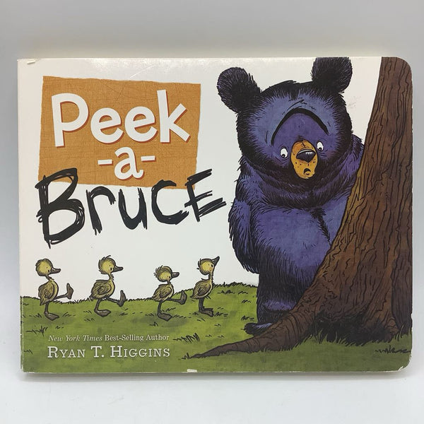 Peek-a-Bruce (board book)