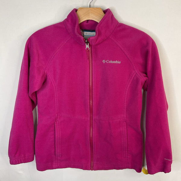 Size 10-12: Columbia Purple Omni Heat Fleece Zip Coat