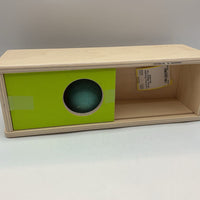 Lovevery Wooden Green Sliding Top Box/Ball
