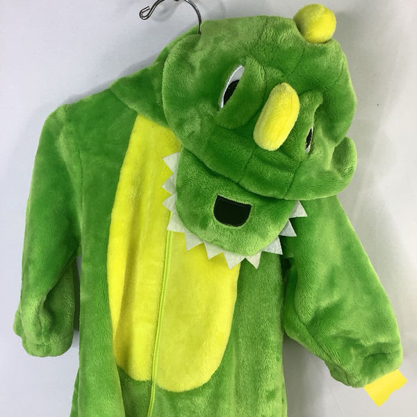 Size 6-12m: Green/Yellow Dinosaur Costume
