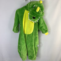 Size 6-12m: Green/Yellow Dinosaur Costume