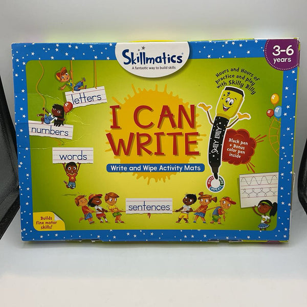 Skillmatics: I Can Write: Write and Wipe and Activity Mats