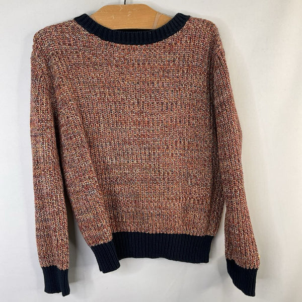 Size 2-3: Peek Colorful/Navy Trim Sweater