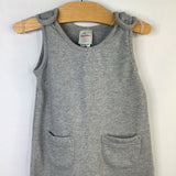 Size 2 (85): Hanna Andersson Gray French Terry Overalls