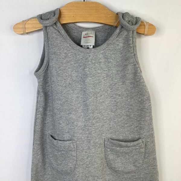 Size 2 (85): Hanna Andersson Gray French Terry Overalls