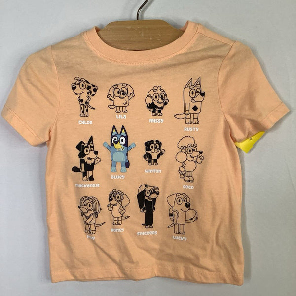 Size 3: Old Navy Orange/Multi Bluey T-Shirt