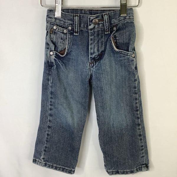 Size 3: X Treme Blue Adjustable Waist Jeans