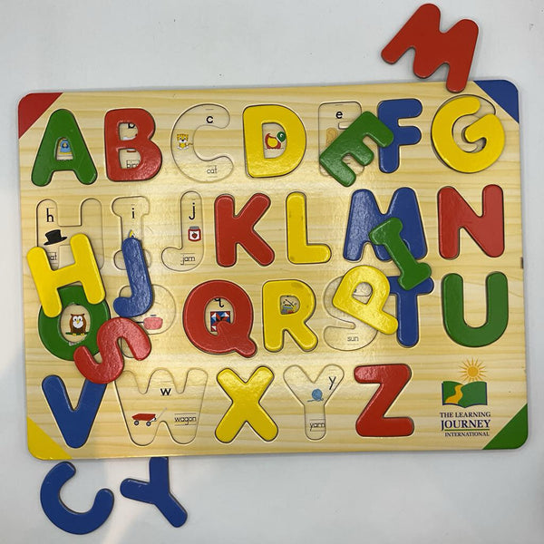 The Learning Journey Lift & Learn ABC Puzzle