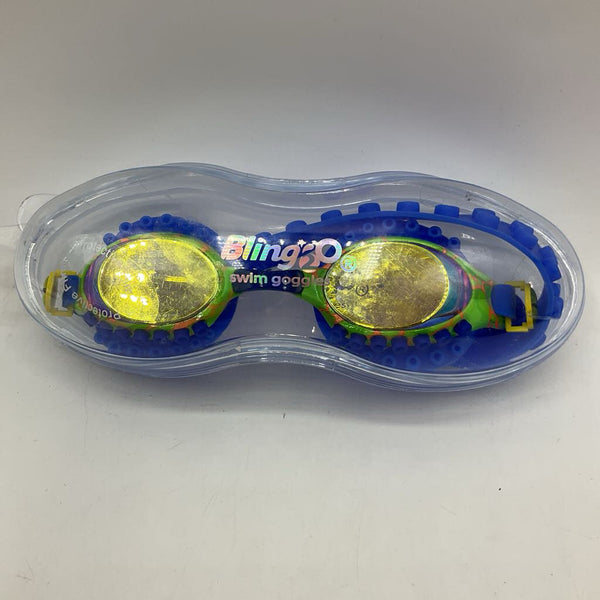 Size OS Youth: Swim20 Blue/Green Swim Goggles