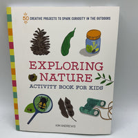 Exploring Nature: Activity Book for Kids (hardcover)