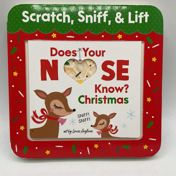 Scratch. Sniff, & Lift: Does You Nose Know? Christmas (hardcover)