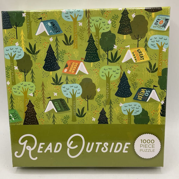 Gibbs-Smith Read Outside 1000pc Puzzle NEW