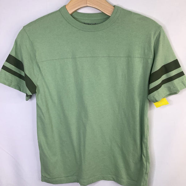 Size 10-11: Crewcuts Two Tone Green T-Shirt